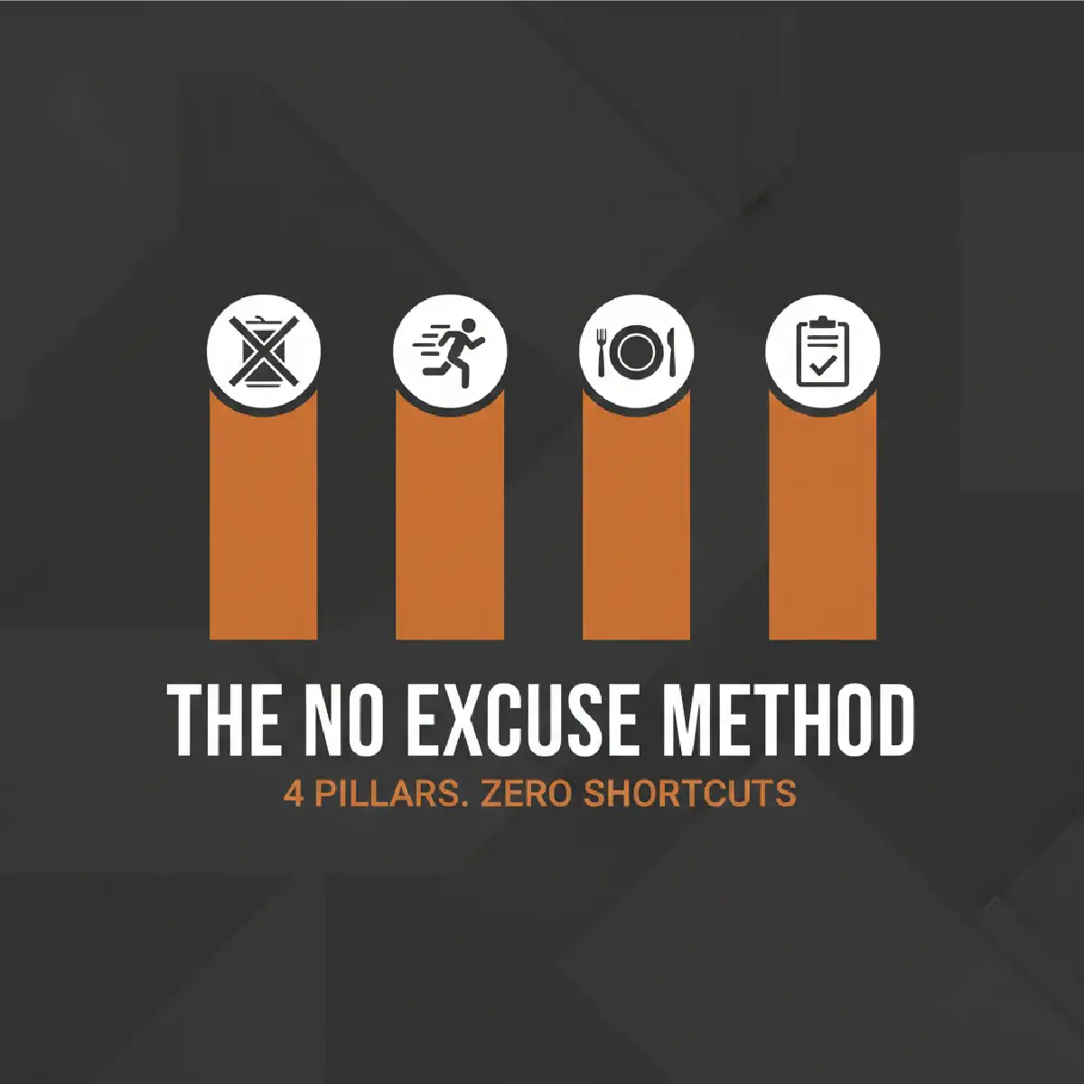 The No Excuse Method: 4 Pillars of Zero Shortcuts